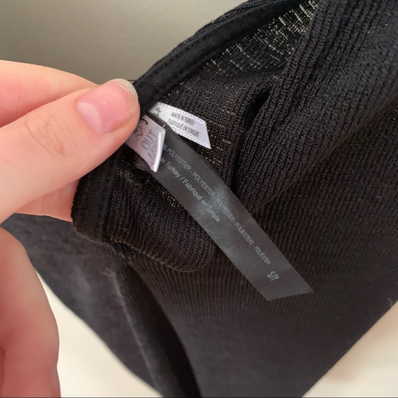 Urban Outfitters Flutter Sleeve Sheer Bodysuit - Picture 5 of 8